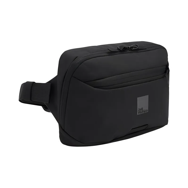 Jack Wolfskin Polyester One Shoulder Fanny Pack Regular Unisex Dark Gray-1