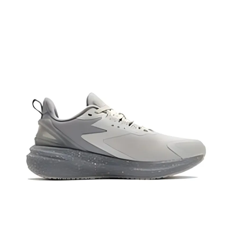 361° Rainy Day 7.0 Warm Cushioning Wear Resistant Water Resistant Slip Resistant Low Top Running Shoes Women's Gray-1
