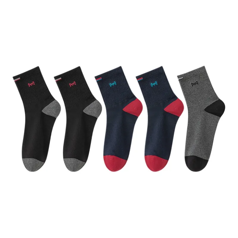 MIIOW Mid Calf Socks Men's 5 Pack-35