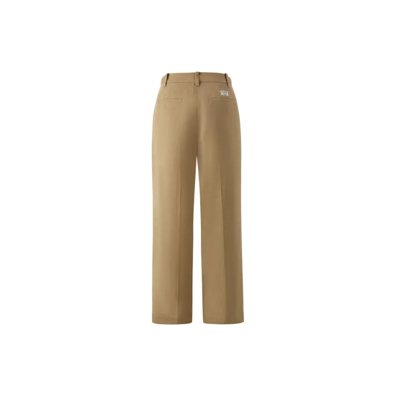 E.land Casual Pants Women's Khaki-1