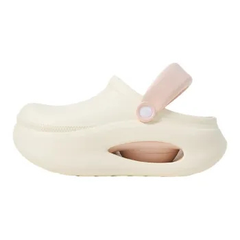 UTUNE Squashy And Bouncy Feeling Platform Height Increasing Slip on Women's Home Slippers