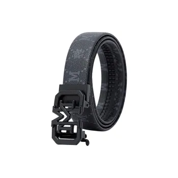 FION Mountain And Sea Journey Series Artificial Leather Leather Belts Men's 35mm