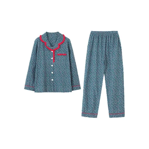 MADALLO Pajama Set Women's Navy Blue