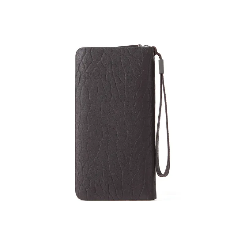 ROBERTA DI CAMERINO Cow Leather Clutch Wallet Regular Men's Coffee-2