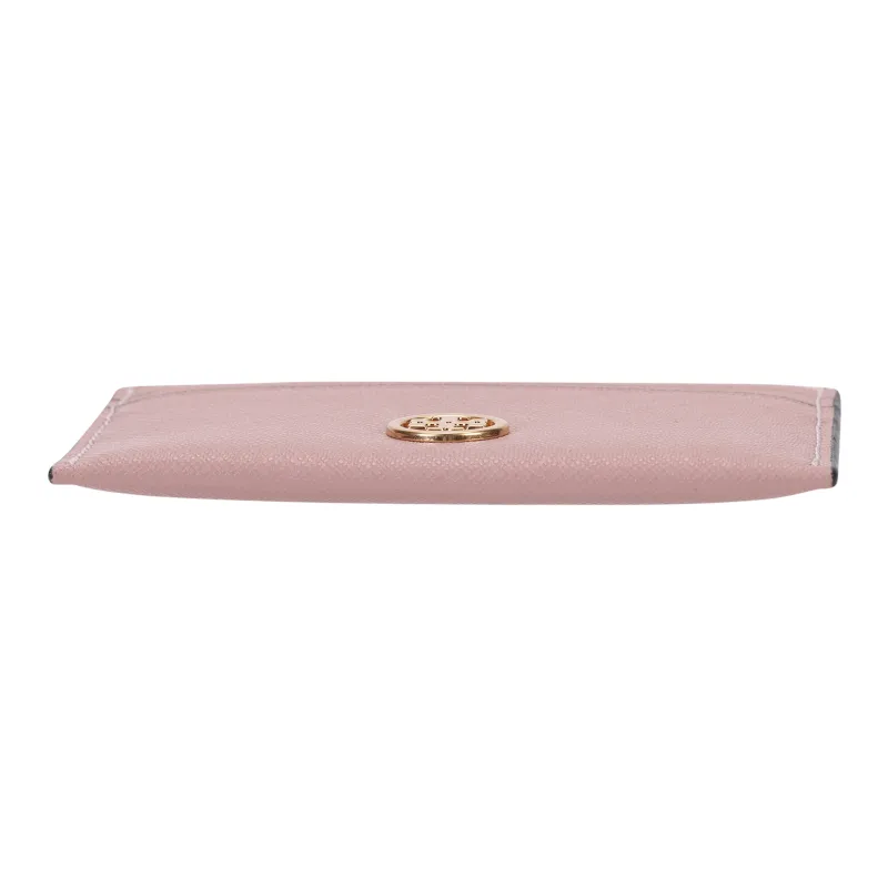 TORY BURCH Cow Leather Card Holder Women's Pink-3