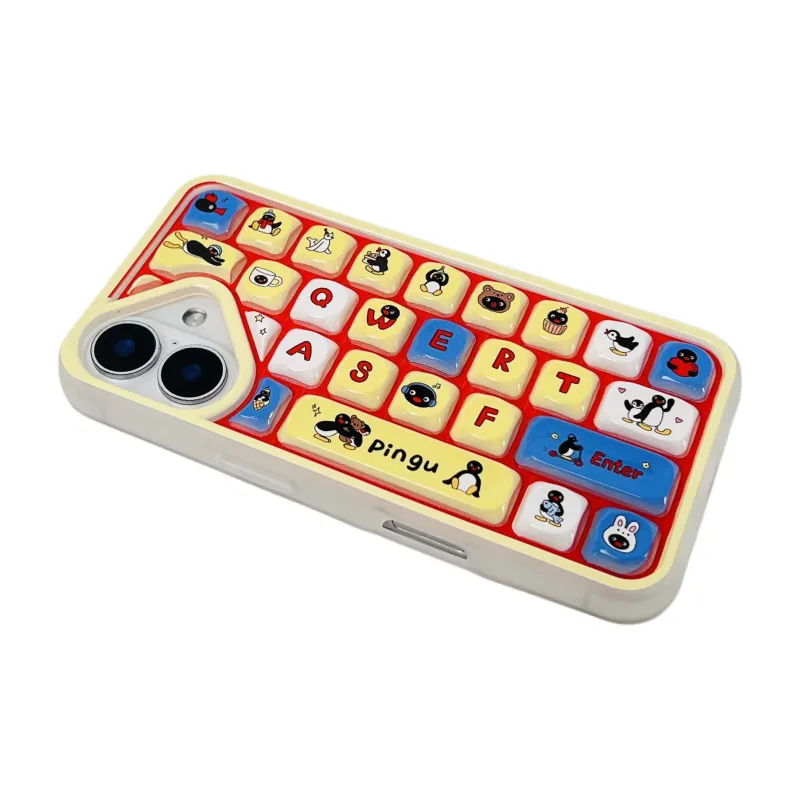 Wei Xin TPU Material Penguin Snake Phone Cases Compatible With IPhone 16/15 Pro Max/Apple 13/14 Pro Max Collection-10