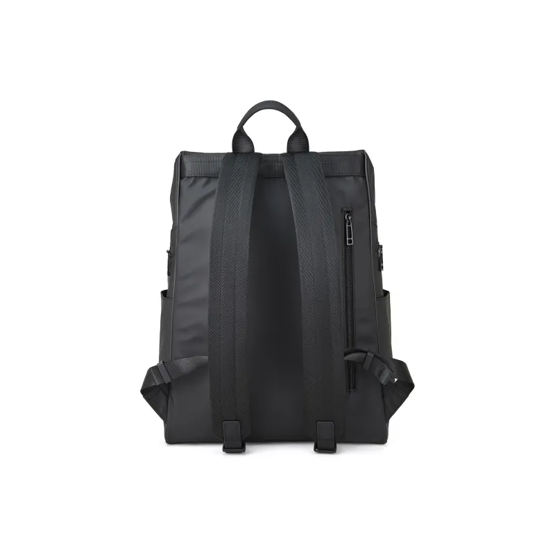 ROBERTA DI CAMERINO Fabric Backpack Men's Black/Gray/Khaki-2