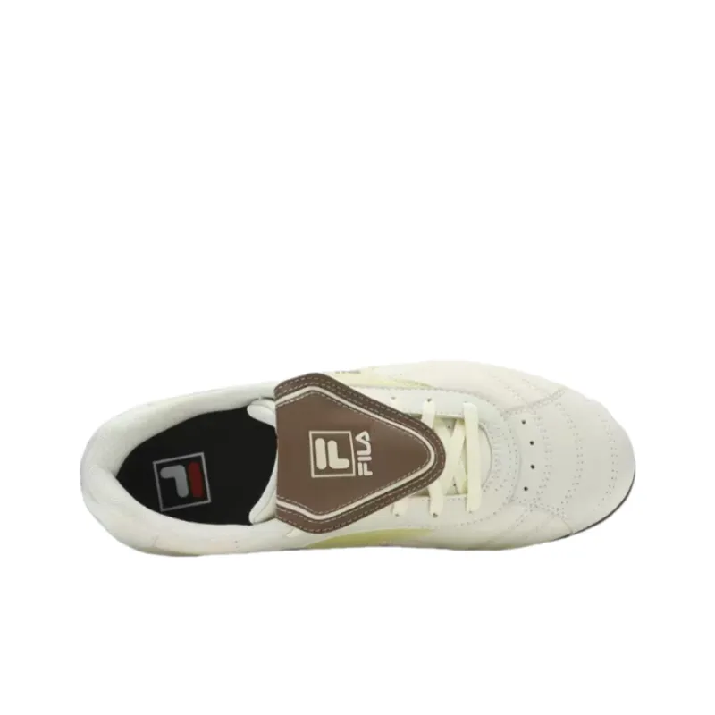 FILA LIPPER Water Dance Shoes Anti Slip Wear Resistant Low Top Casual Shoes Women's Beige Yellow-2