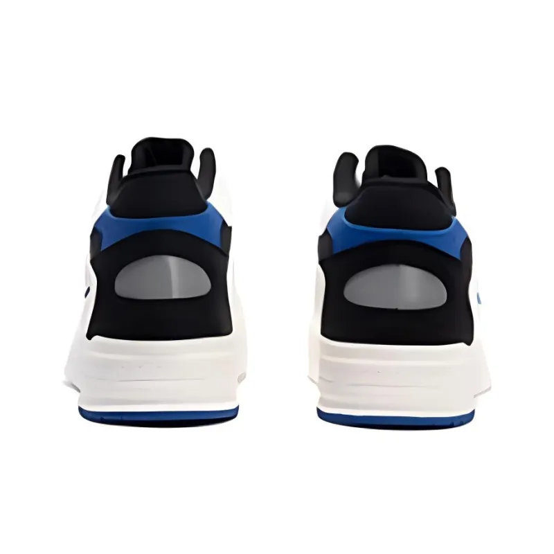 361° Anti Slip Wear Resistant High Top Skateboard Shoes Men's White Black-2