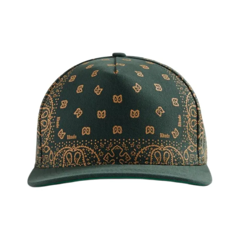 RHUDE Bandana Canvas Hat-0