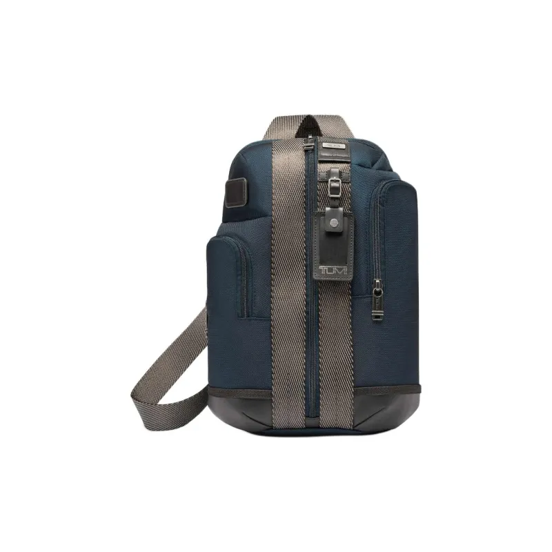 TUMI Nylon Shoulder Bags Sling Bags Men's Marine Blue-0