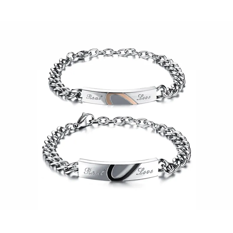 Muyan Titanium Steel Bracelets Unisex-2