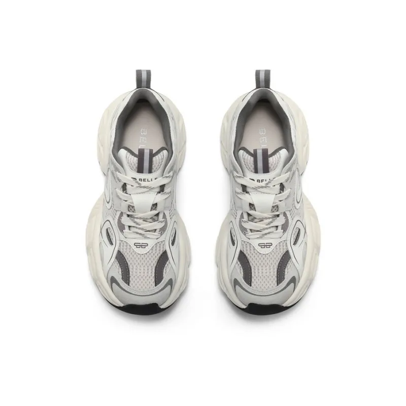 BELLE Anti-Slip And Wear-Resistant Lightweight Low-Top Chunky Sneakers Women's-7
