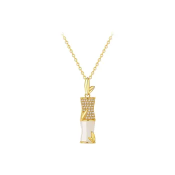 Beth Jewelry Hetian Jade Necklaces Pale Greenish White Jade Women's