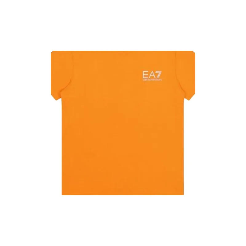 EMPORIO ARMANI EA7 SS23 Polo Shirt Women's Yellow-3