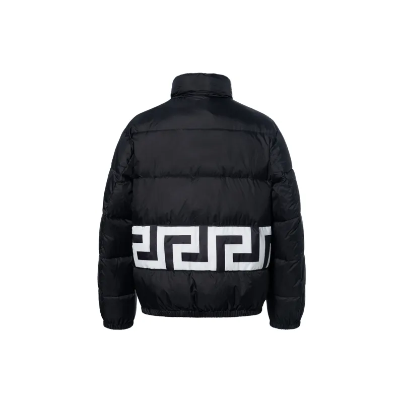 FANSIZHE Puffer Jacket Men's Black-1