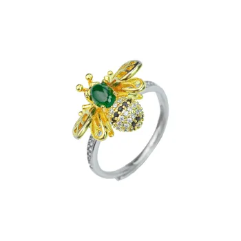 CUIYURIJI Ice Glutinous Jadeite Rings Women's