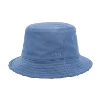 DIOR Logo Embroidered Reversible Bucket Hat