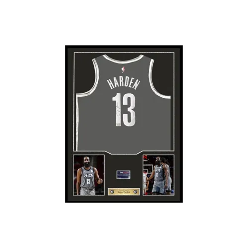 Three For Basketball Fan Supplies Framed Outer Frame Dimensions Approximately 78x98cm