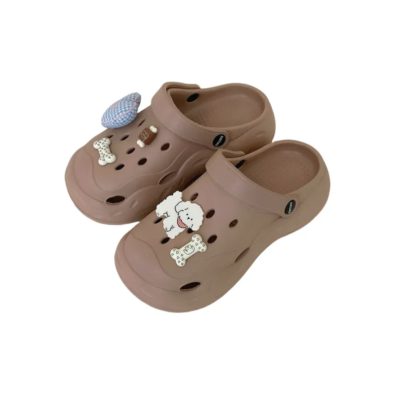 SHIGUDE Slippers Women's, Cream White-5