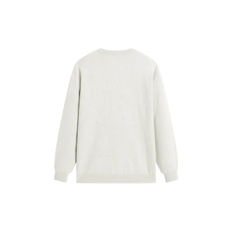 PEACEBIRD MEN Sweaters Unisex Light Gray Green 1-1