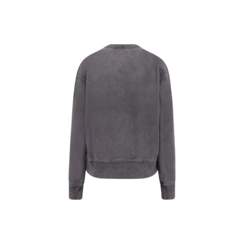 ISABEL MARANT ETOILE Logo Printed Crewneck Sweatshirt-1