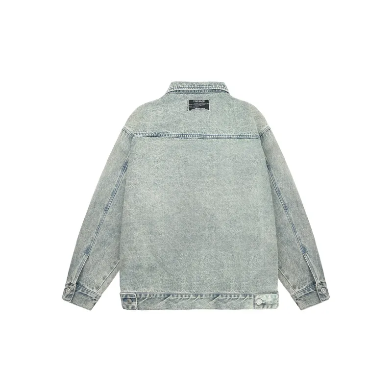 FAR BACK Denim Jackets Unisex-3