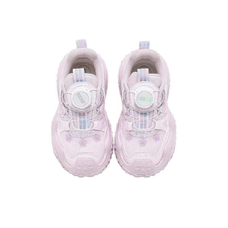 ABC KIDS Slip Resistant Lightweight Cushioning Low Top Kids Lifestyle Shoes Purple Kids'-5