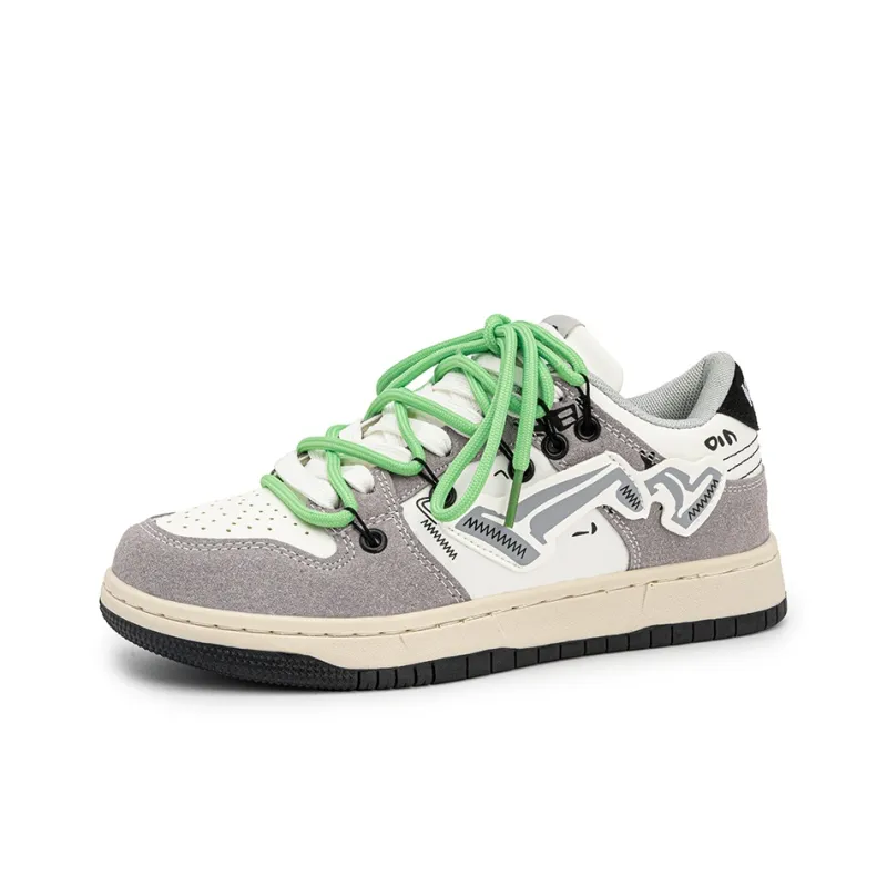 WELKIN&WZWJ Anti-Slip And Wear-Resistant Lightweight Height Increasing Low-Top Skateboard Shoes Unisex-7