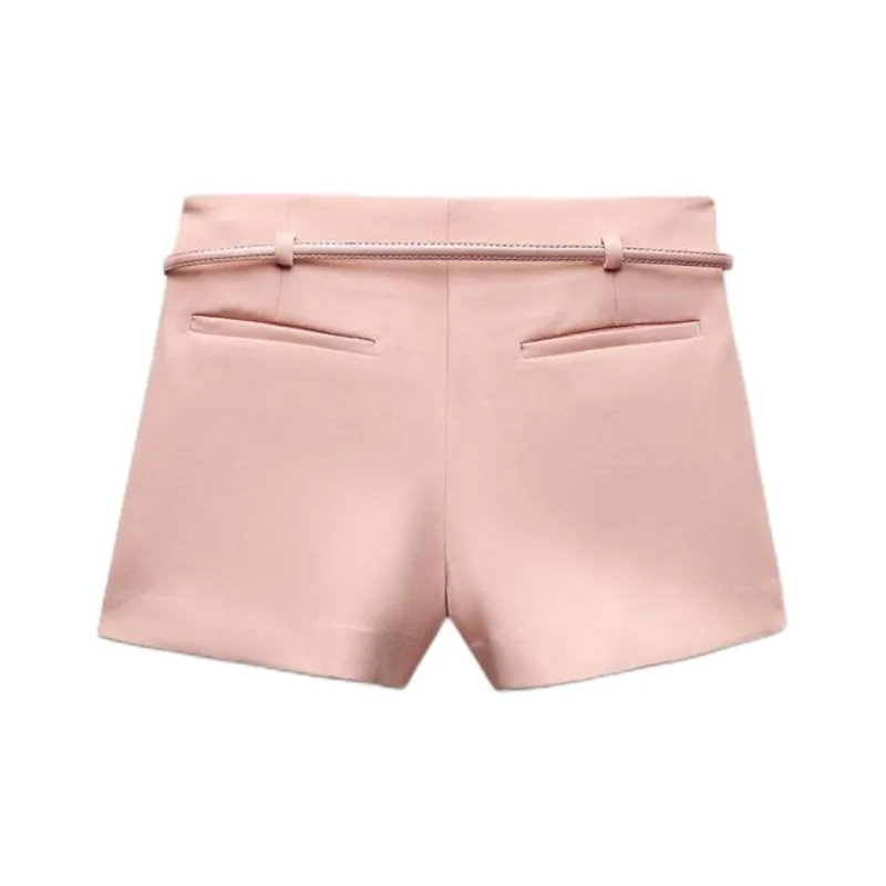 ZARA Casual Shorts Women's Pink-1