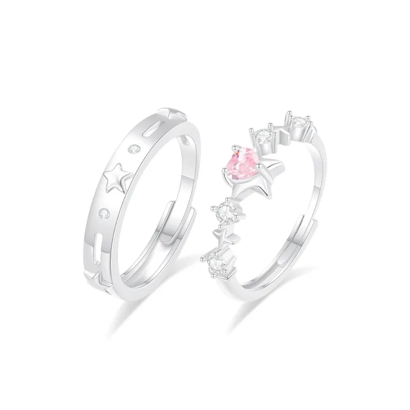 PRETTY DIARY Alloy Rings Unisex-0