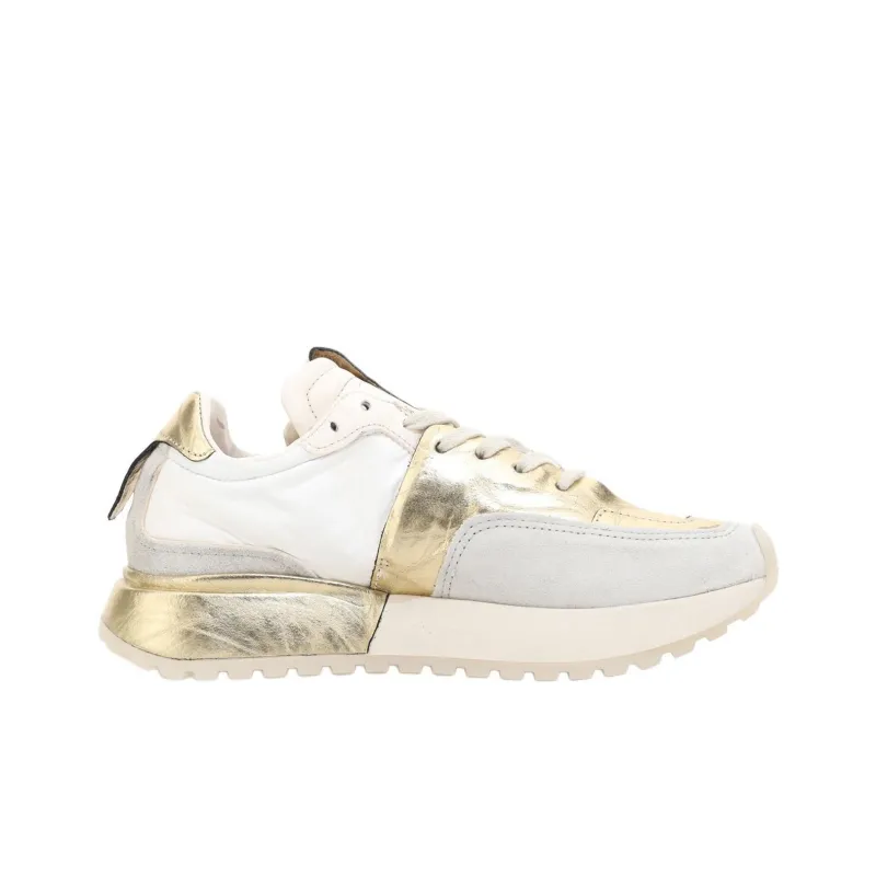 AirStep FREDERICK Low-Top Casual Shoes Women's White Gold-1