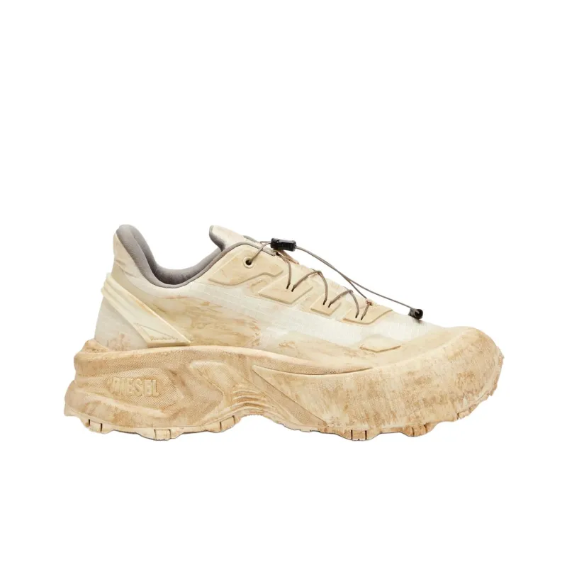 DIESEL D CAGE Low Top Casual Shoes Men's Beige-1