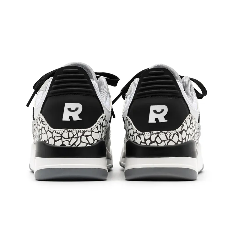 Medd Coverage Impact Resistance Support Abrasion Resistant Breathable Slip Resistant Low Top Skateboard Shoes Unisex-9