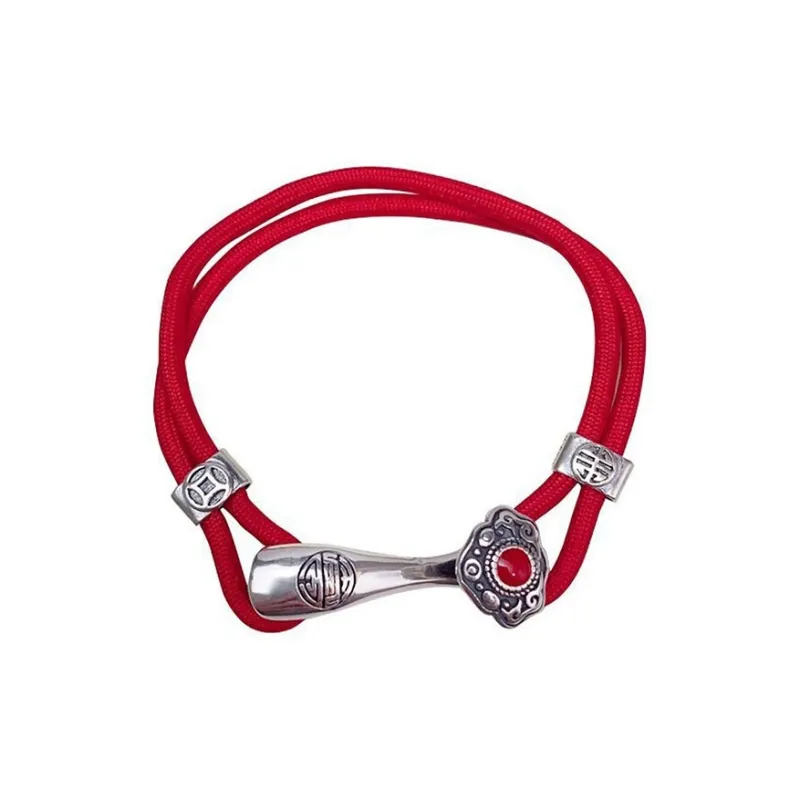 COISE 990 Foot Silver Bracelets Women's-0