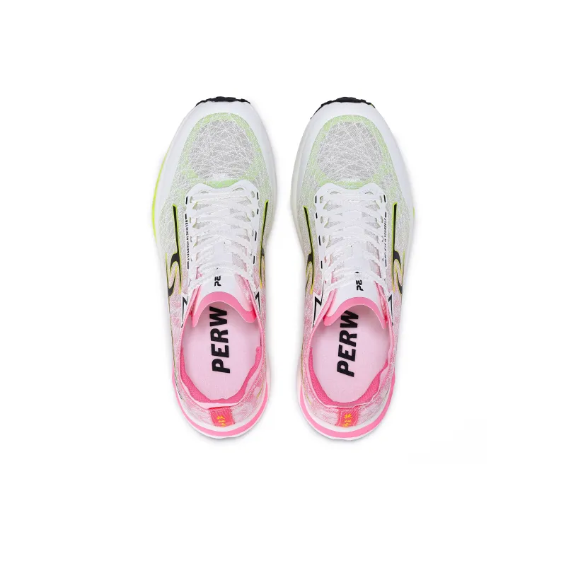 PERW Low Top Running Shoes Unisex Spring Branch Peach-3