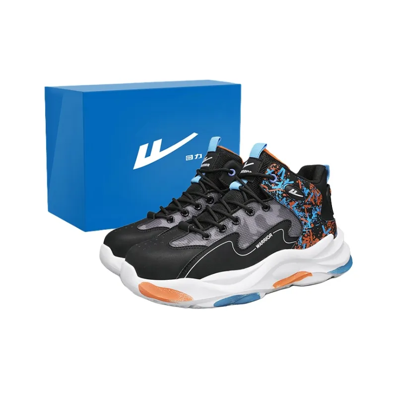 Warrior Cushioning Support Wear-Resistant Basketball Shoes Men's-13