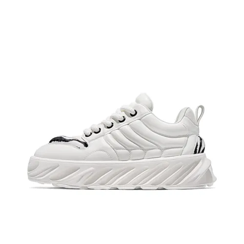 Loop faux-shearling sneakers