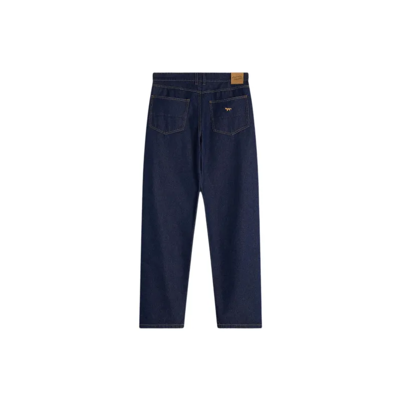 Maison Kitsune SS25 Jeans Men's Indigo-1