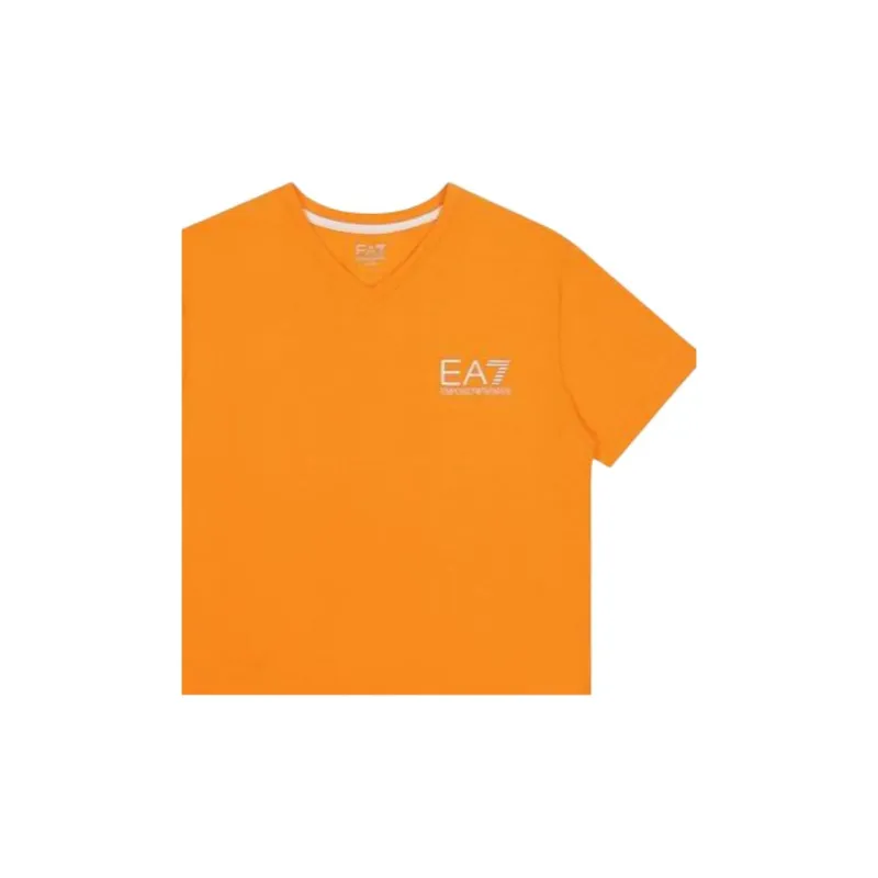 EMPORIO ARMANI EA7 SS23 Polo Shirt Women's Yellow-4
