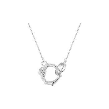 CHINA GOLD 999 Fine Silver Necklaces Women's