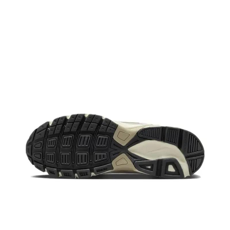 Nike Initiator Cushioning, Breathable, Supportive Low Top Kids Lifestyle Shoes White Brown Unisex-4