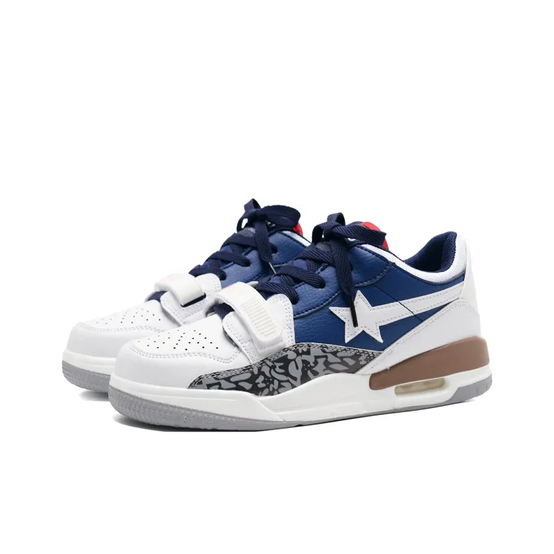OAOQ Warm Cushioning Wear-Resistant Lightweight Low-Top Skateboard Shoes Unisex-19
