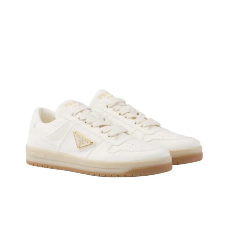 PRADA Downtown Leather Sneakers-2