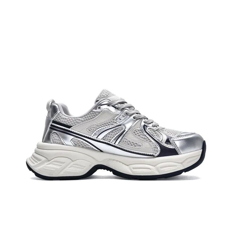 MISTERY Breathable Lightweight Low-Top Chunky Sneakers Women's-7