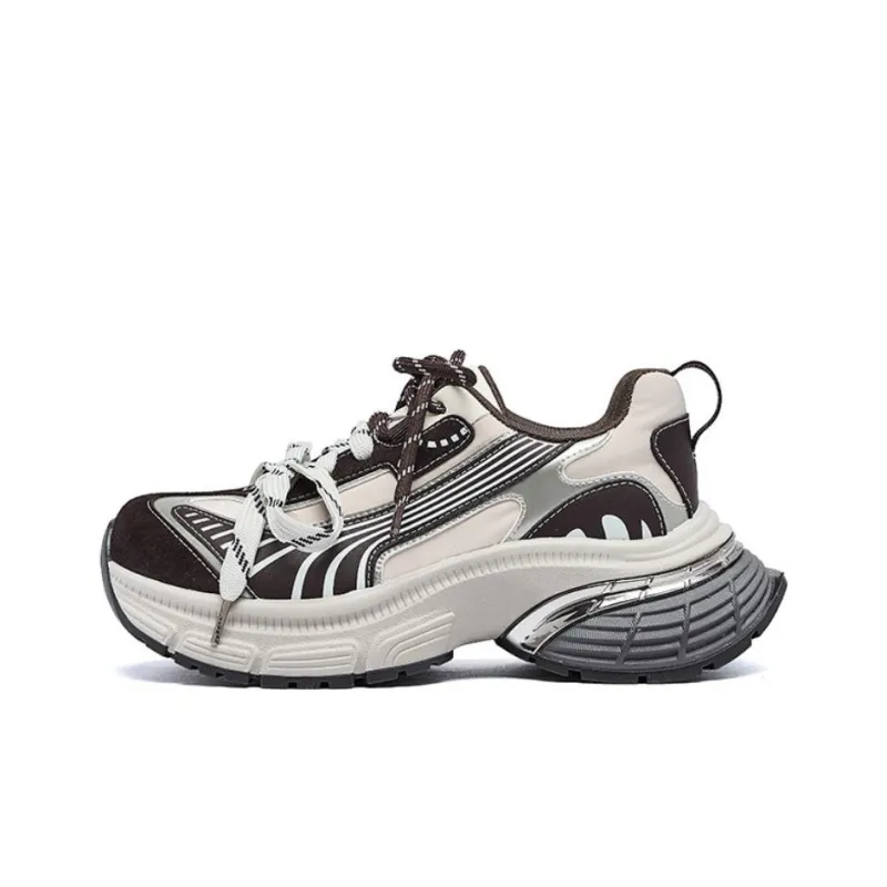 AGSDON Breathable Low-Top Chunky Sneakers Women's-0