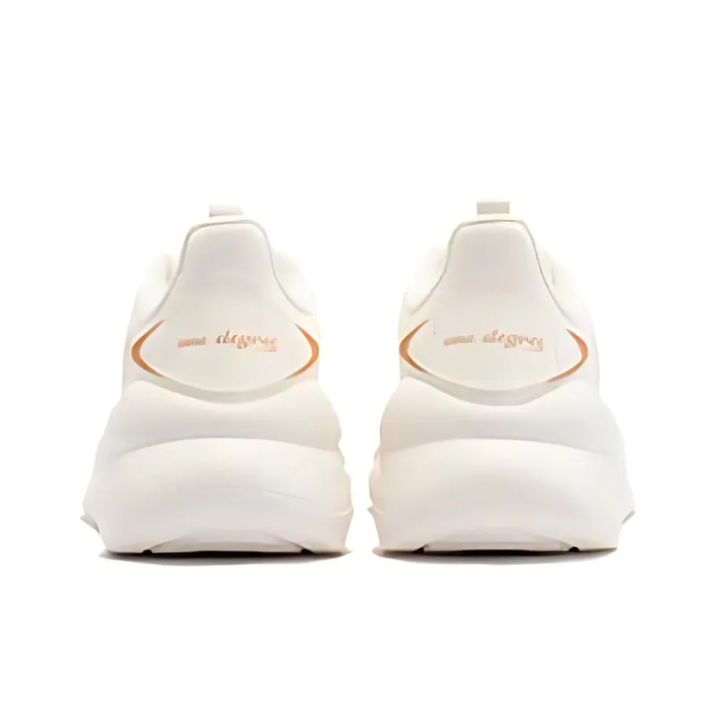361° Cushioned Slip Resistant Low Top Casual Shoes Women's White Beige-2