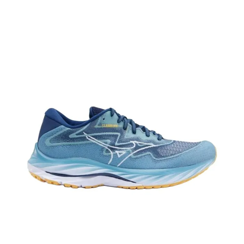 Mizuno Wave Rider 27 Shock Absorbing Bounce LowTop 'Blue'-1