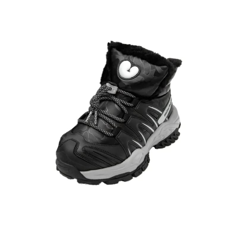 Mini Bala Slip Resistant, Abrasion Resistant, Thermal High Top Kids' Running Shoes Children Aged 3 7 Years Old-0
