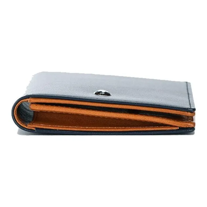 MONTBLANC Meisterstuck Leather Business Card Holder Card Holder Card Wallet Men's Indigo/Brown-2
